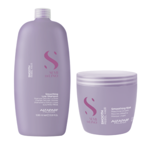 SHAMPOO 1LT + MASCARILLA 500GR SMOOTHING