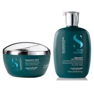 SHAMPOO 250ML Y MASCARILLA 200ML RECONSTRUCION