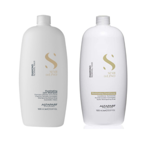 SHAMPOO 1LT + ACONDICIONADOR 1LT DIAMOND