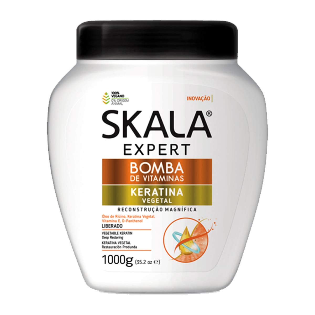 Máscara bomba vitaminas keratina 1KG