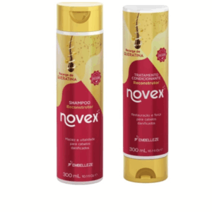 KIT SHAMPOO + ACOND RECARGA DE QUERATINA 300ML